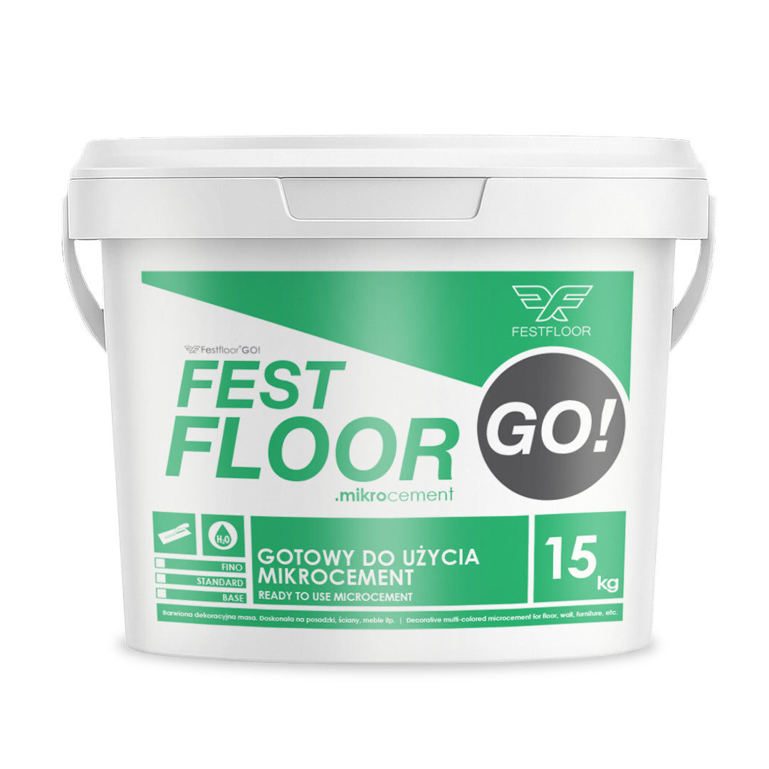 mikrocementas rinkinys sienoms FESTFLOOR GO! - 10m²