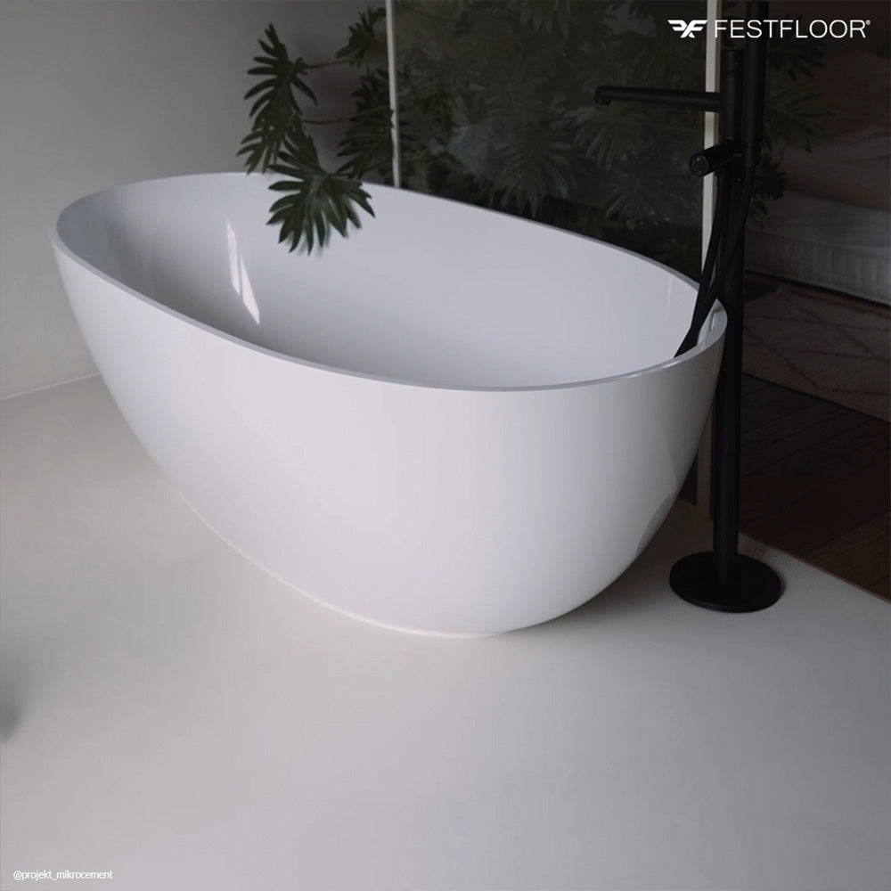 Microcement kit for bathroom tiled walls HYDROFEST - 10m²