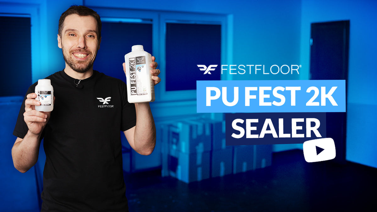 Kaip dengti mikrocemento laką – viskas apie PU FEST 2K: privalumai, maišymas, dengimas